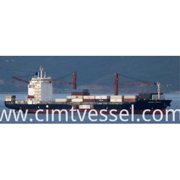 21260T CONTAINER VESSEL build in 2008