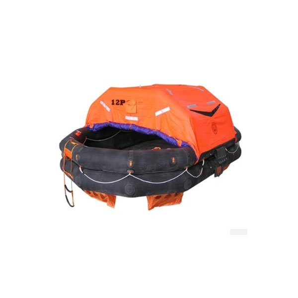 SOLAS approved yacht 6 persons inflatable life raft