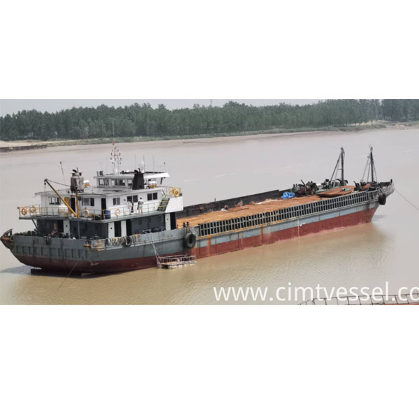 1700T Self-Propelled Deck Barge With Rampdoor